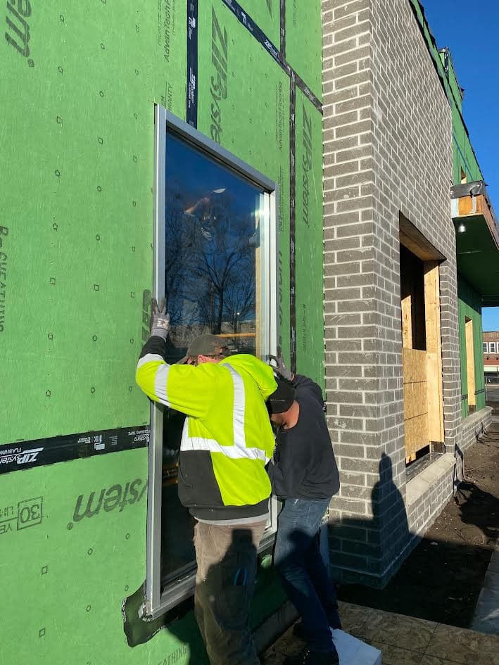 Professional commercial door installation services for commercial buildings by DJ Commercial Door