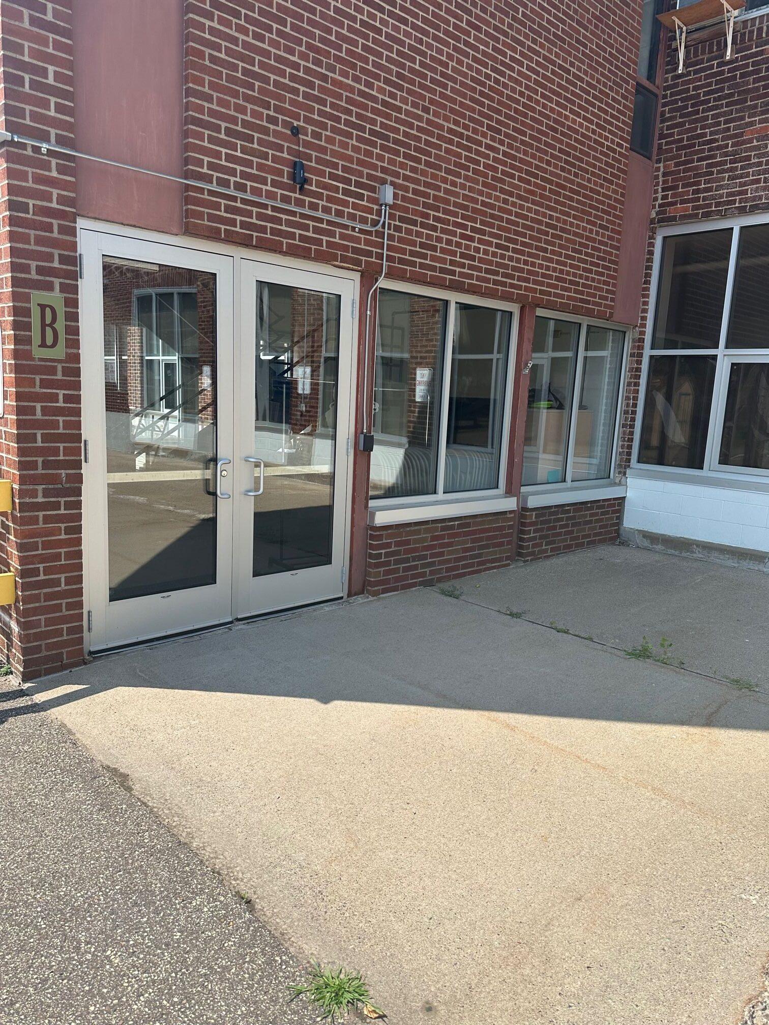 School commercial doors